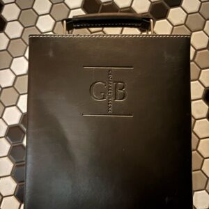 Geoffrey Beene Travel Martini Set Briefcase